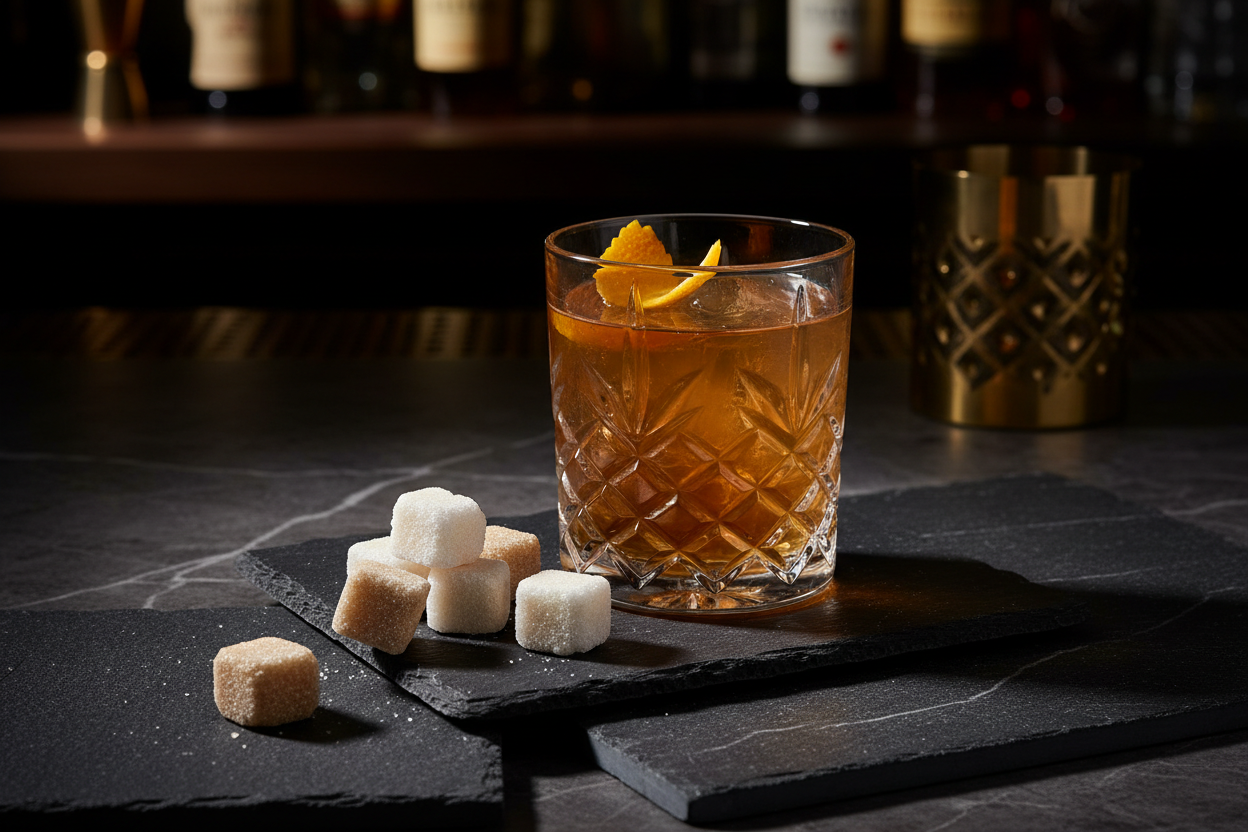 Cubed Sugars Cocktail Hero